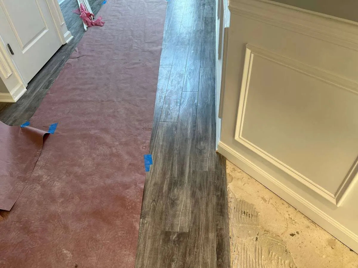 Completed marble shower restoration in Milliken